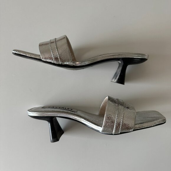 Caverley Shoes Shoes - Caverley Silver Sandals